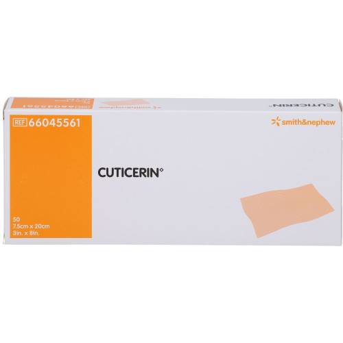 Cuticerin 7,5x20 cm Gaze m.Salbenbeschichtung 50 St