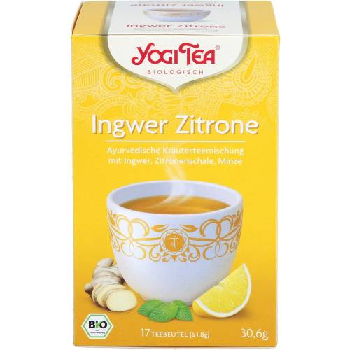Yogi Tea Ingwer Zitrone Bio Filterbeutel 30,6 g