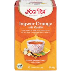 Yogi Tea Ingwer Orange mit Vanille Bio Filterbeut. 30,6 g