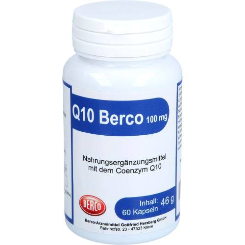 Q10 Berco 100 mg Kapseln 60 St