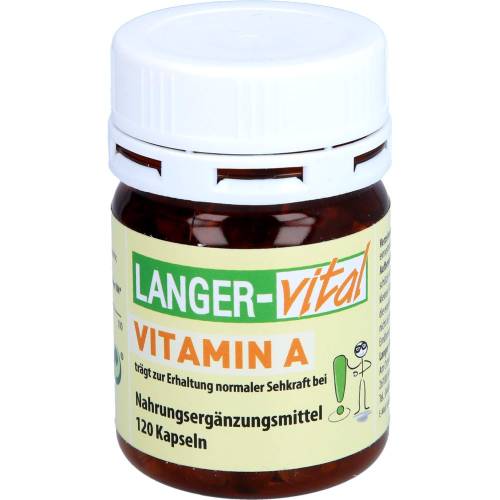 Vitamin A 800 µg Kapseln 120 St