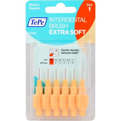 Tepe Interdentalbürste x-weich 0,45mm 6 St