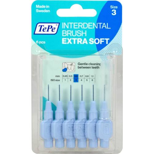 Tepe Interdentalbürste x-weich 0,6mm 6 St