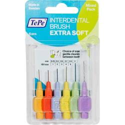 Tepe Interdentalbürste x-weich gemischt 6 St