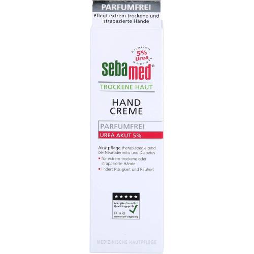 Sebamed Trockene Haut parfümfrei Handcreme Urea 5% 75 ml