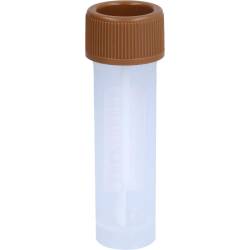 Stuhlröhrchen 20x76mm 15ml Kst m.Schraubverschl. 1 St