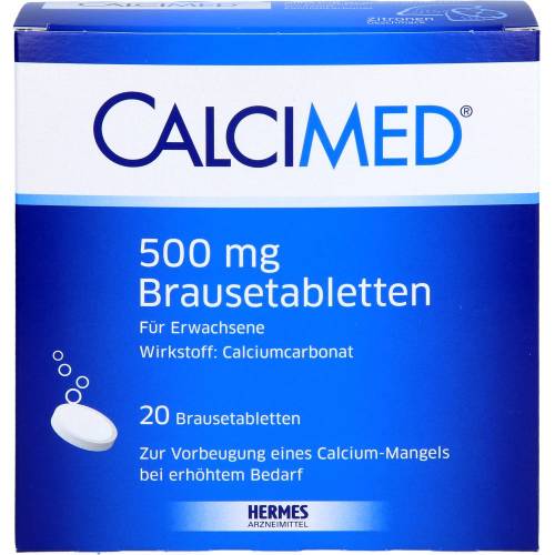 Calcimed 500 mg Brausetabletten 20 St