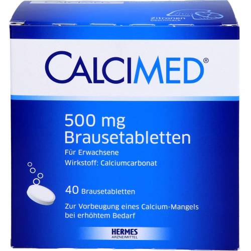 Calcimed 500 mg Brausetabletten 40 St