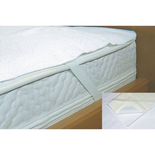 Molton Spannauflage 100x200 cm m.Folie beschichtet 1 St