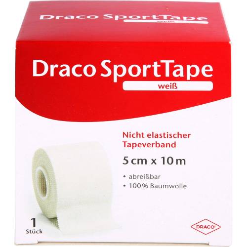 Draco Tapeverband 5 cmx10 m weiß 1 St