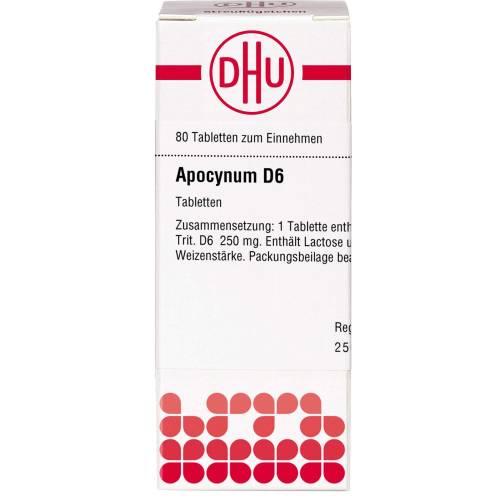 Apocynum D 6 Tabletten 80 St