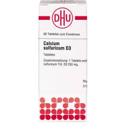 Calcium Sulfuricum D 3 Tabletten 80 St