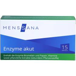 Enzyme akut MensSana Kapseln 15 St