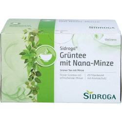 Sidroga Wellness Grüntee m. Nana-Minze Filterb. 30 g