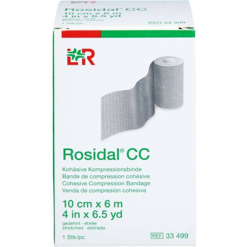 Rosidal Cc kohäsive Kompressionsbinde 10 cmx6 m 1 St