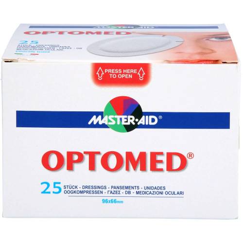 Optomed Augenkompressen steril selbstklebend 25 St