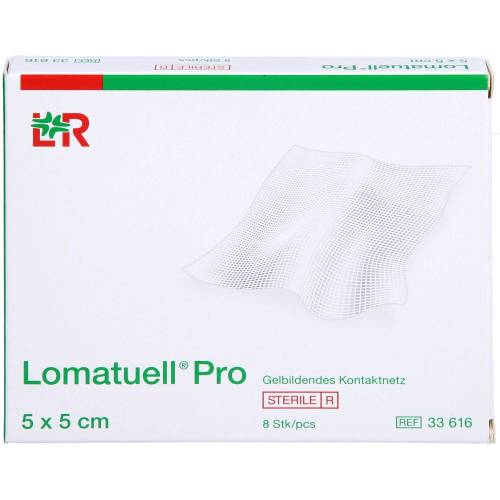 Lomatuell Pro 5x5 cm steril 8 St