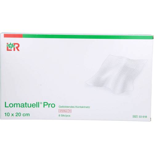 Lomatuell Pro 10x20 cm steril 8 St