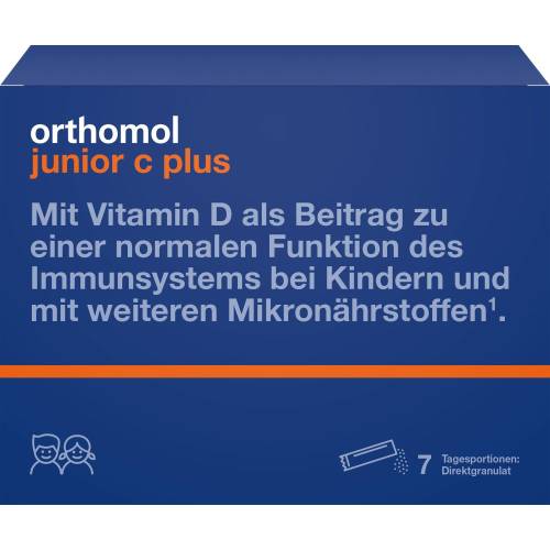 Orthomol Junior C plus Granulat 7 St