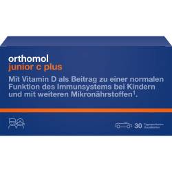 Orthomol Junior C plus Kautabl.Mandarine/Orange 30 St