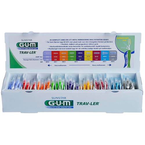 Gum Trav-Ler Sortiment Interdentalbürsten 9 St