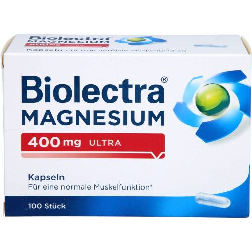 Biolectra Magnesium 400 mg ultra Kapseln 100 St