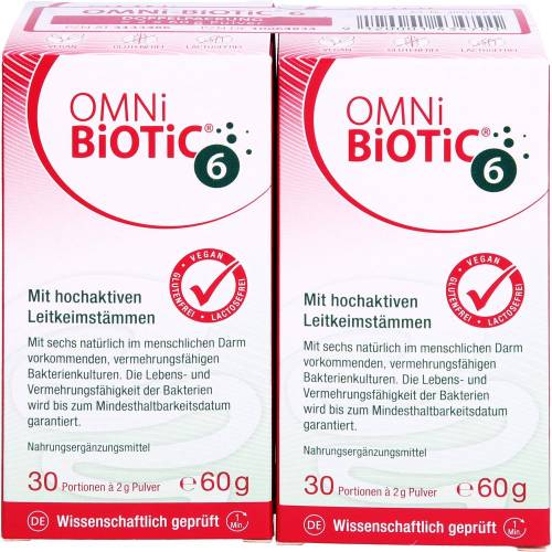 Omni BiOtiC 6 Pulver Doppelpackung 120 g