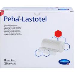 Peha-Lastotel Fixierbinde 8 cmx4 m 20 St