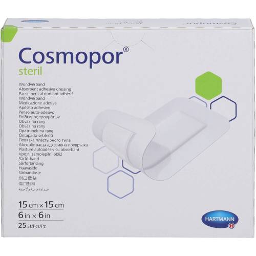 Cosmopor steril Wundverband 15x15 cm 25 St