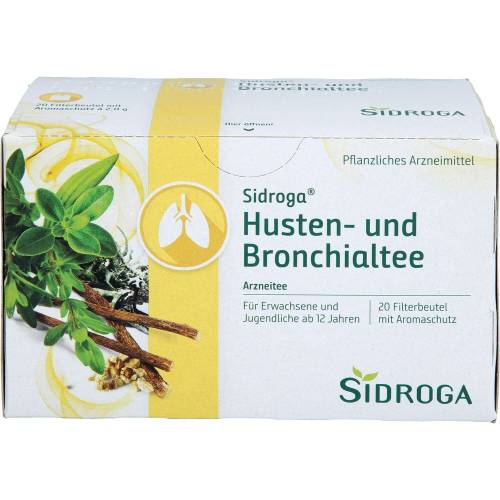 Sidroga Husten- und Bronchialtee Filterbeutel 40 g