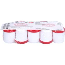 Salbenkruke weiß 10 g m.Schraubdeckel rot 10 St