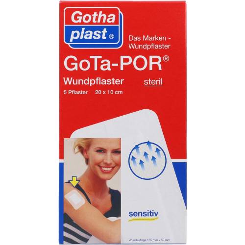 Gota-Por Wundpflaster steril 100x200 mm 5 St