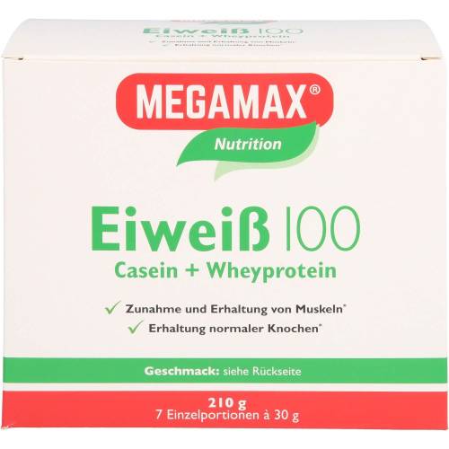 Eiweiss 100 Erdbeer Megamax Pulver 210 g