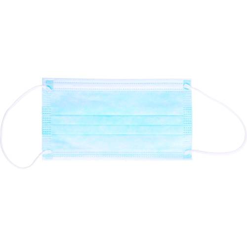 Mundschutz Op m.Gummiband Nasenbügel blau 10 St