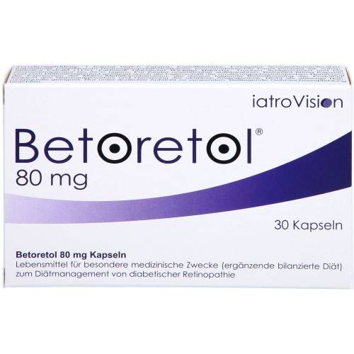 Betoretol 80 mg Kapseln 30 St