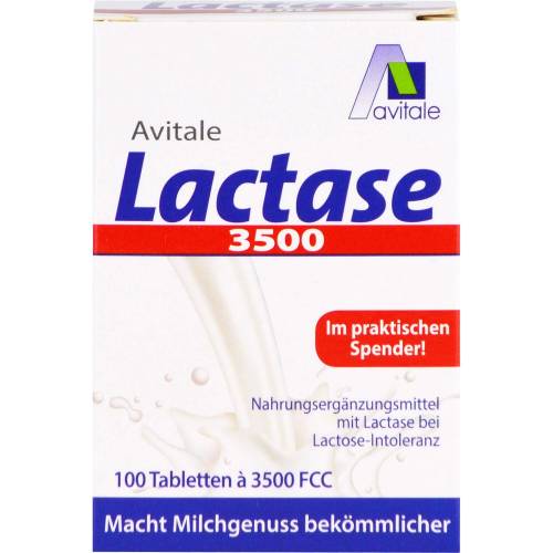 Lactase 3.500 Fcc Tabletten im Klickspender 100 St