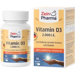 Vitamin D3 2000 I.E. Kapseln 90 St