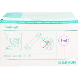 Exadoral B.Braun orale Spritze 1 ml 100 St