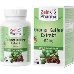 Grüner Kaffee Extrakt 450 mg Kapseln 90 St