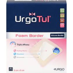 Urgotül Foam Border 8x8 cm Verband 10 St