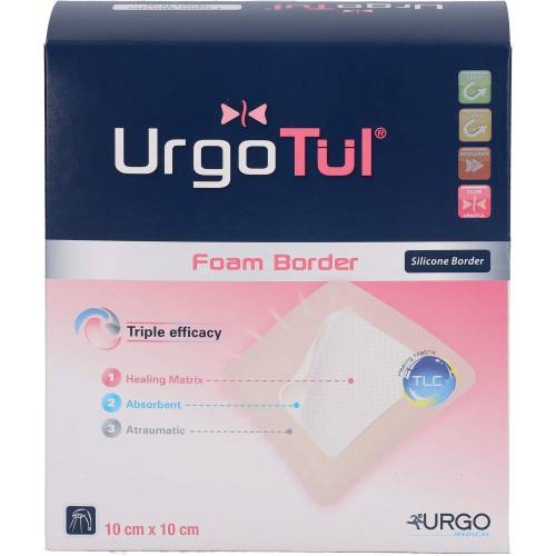 Urgotül Foam Border 10x10 cm Verband 20 St