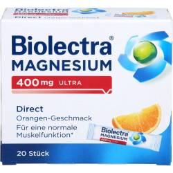 Biolectra Magnesium 400 mg ultra Direct Orange 20 St