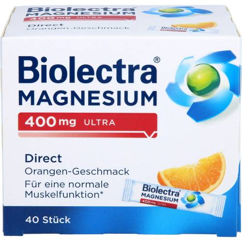 Biolectra Magnesium 400 mg ultra Direct Orange 40 St