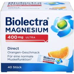 Biolectra Magnesium 400 mg ultra Direct Orange 40 St