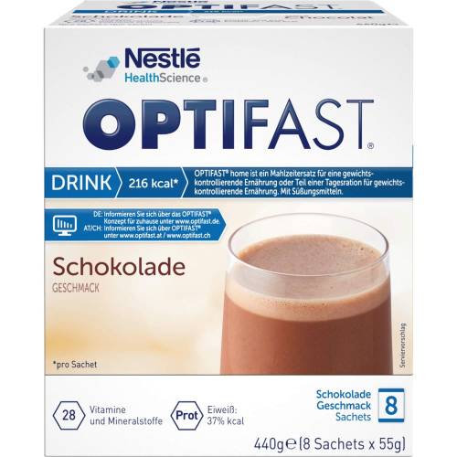 Optifast home Drink Schokolade Pulver 440 g