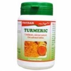 Condiment turmeric macinat 50g, FAVISAN