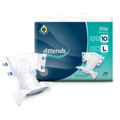 Attends Slip Regular 10 L 26 St