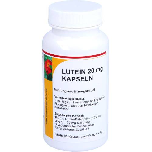Lutein 20 mg Kapseln 90 St