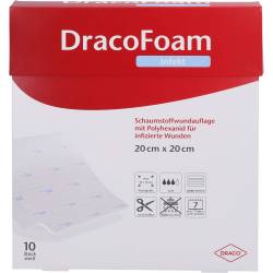 Dracofoam Infekt Schaumst.Wundauf.20x20 cm 10 St