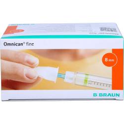 Omnican fine Pen Kanüle 31 G 0,25x8 mm 100 St